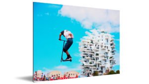 support dibond TROTTINETTE FREESTYLE