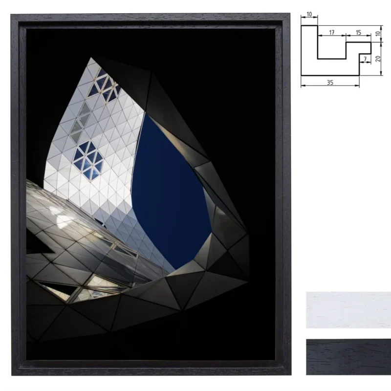 cadre caisse américaine noir DIAMOND