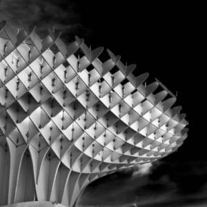 tirage d'art METROPOL PARASOL sur papier Fine Art encadrement photo METROPOL PARASOL support dibond METROPOL PARASOL cadre caisse américaine METROPOL PARASOL photo artistique METROPOL PARASOL METROPOL PARASOL Photographie artistique Metropol Parasol à Séville Vue architecturale du Metropol Parasol – édition limitée Tirage d’art Metropol Parasol – photographie fine art sur papier
