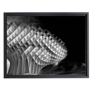 PHOTOGRAPHIE FINE ART: TIRAGE D'ART METROPOL PARASOL 4 cadre caisse américaine METROPOL PARASOL Tirage photo Metropol Parasol encadré en caisse américaine – impression Fine Art sur Dibond aluminium, édition limitée