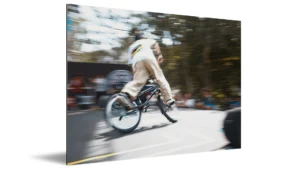 Support Dibond Championne Arc-en-Ciel Flatland